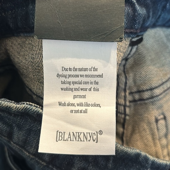 NWT Blank NYC The Cooper Long Slim Straight Jeans Size 28 - Picture 11 of 16